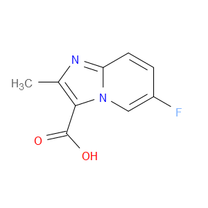 6-FLUORO-2-METHYLIMIDAZO[1,2-A]PYRIDINE-3-CARBOXYLIC ACID