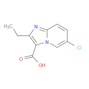 6-CHLORO-2-ETHYLIMIDAZO[1,2-A]PYRIDINE-3-CARBOXYLIC ACID - Click Image to Close
