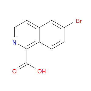 6-BROMOISOQUINOLINE-1-CARBOXYLIC ACID - Click Image to Close