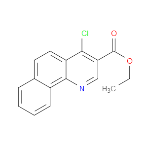 ETHYL 4-CHLOROBENZO[H]QUINOLINE-3-CARBOXYLATE