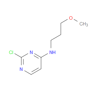 2-CHLORO-N-(3-METHOXYPROPYL)PYRIMIDIN-4-AMINE