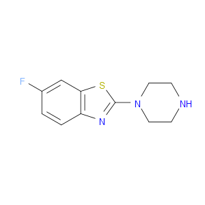 6-FLUORO-2-PIPERAZIN-1-YL-1,3-BENZOTHIAZOLE