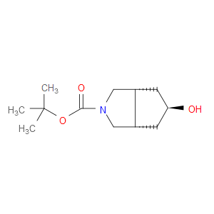 (3AR,5S,6AS)-TERT-BUTYL 5-HYDROXYHEXAHYDROCYCLOPENTA[C]PYRROLE-2(1H)-CARBOXYLATE