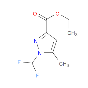 ETHYL 1-(DIFLUOROMETHYL)-5-METHYL-1H-PYRAZOLE-3-CARBOXYLATE