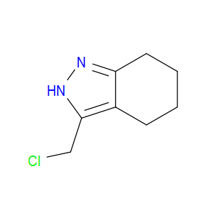 3-(CHLOROMETHYL)-4,5,6,7-TETRAHYDRO-1H-INDAZOLE HYDROCHLORIDE