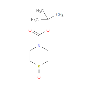 TERT-BUTYL THIOMORPHOLINE-4-CARBOXYLATE 1-OXIDE - Click Image to Close