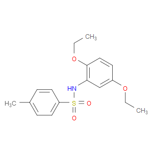 N-(2,5-DIETHOXYPHENYL)-4-METHYL-BENZENESULFONAMIDE