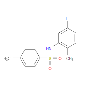 N-(5-FLUORO-2-METHYLPHENYL)-4-METHYLBENZENESULFONAMIDE