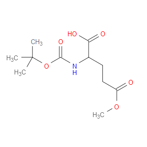 2-([(TERT-BUTOXY)CARBONYL]AMINO)-5-METHOXY-5-OXOPENTANOIC ACID