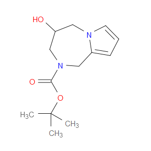 TERT-BUTYL 4-HYDROXY-4,5-DIHYDRO-1H-PYRROLO[1,2-A][1,4]DIAZEPINE-2(3H)-CARBOXYLATE