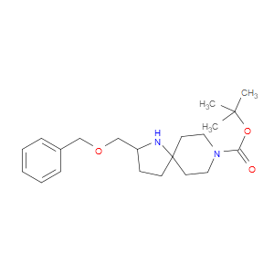 TERT-BUTYL 2-((BENZYLOXY)METHYL)-1,8-DIAZASPIRO[4.5]DECANE-8-CARBOXYLATE