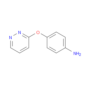 4-(PYRIDAZIN-3-YLOXY)ANILINE