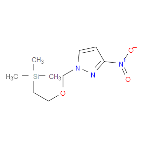 3-NITRO-1-[[2-(TRIMETHYLSILYL)ETHOXY]METHYL]-1H-PYRAZOLE