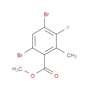 4,6-DIBROMO-3-FLUORO-2-METHYL-BENZOIC ACID METHYL ESTER