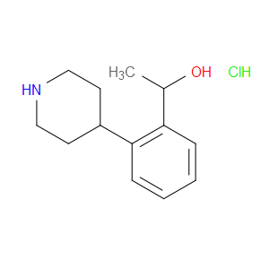 1-(2-(PIPERIDIN-4-YL)PHENYL)ETHAN-1-OL HYDROCHLORIDE - Click Image to Close
