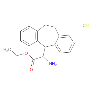 ETHYL 2-AMINO-2-(10,11-DIHYDRO-5H-DIBENZO[A,D][7]ANNULEN-5-YL)ACETATE HYDROCHLORIDE