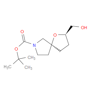 TERT-BUTYL (2R,5S)-2-(HYDROXYMETHYL)-1-OXA-7-AZASPIRO[4.4]NONANE-7-CARBOXYLATE