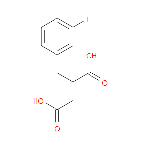 2-(3-FLUOROBENZYL)SUCCINIC ACID - Click Image to Close
