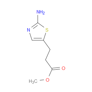 METHYL 3-(2-AMINOTHIAZOL-5-YL)PROPANOATE - Click Image to Close