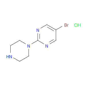 5-BROMO-2-(PIPERAZIN-1-YL)PYRIMIDINE HYDROCHLORIDE - Click Image to Close