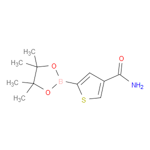 4-AMINOCARBONYL-2-THIENYLBORONIC ACID PINACOL ESTER