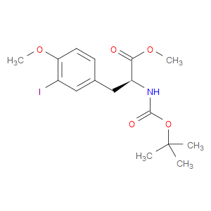 (S)-METHYL 2-((TERT-BUTOXYCARBONYL)AMINO)-3-(3-IODO-4-METHOXYPHENYL)PROPANOATE