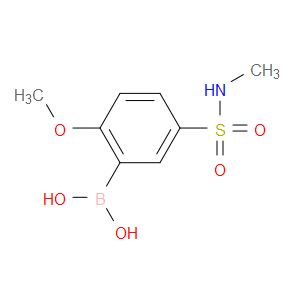 (2-METHOXY-5-(N-METHYLSULFAMOYL)PHENYL)BORONIC ACID
