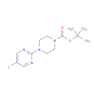 TERT-BUTYL 4-(5-IODOPYRIMIDIN-2-YL)PIPERAZINE-1-CARBOXYLATE