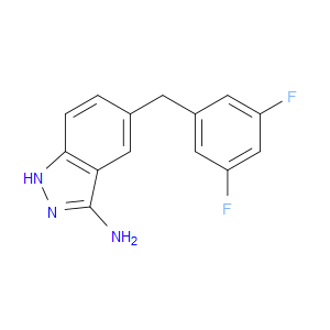5-(3,5-DIFLUOROBENZYL)-1H-INDAZOL-3-AMINE