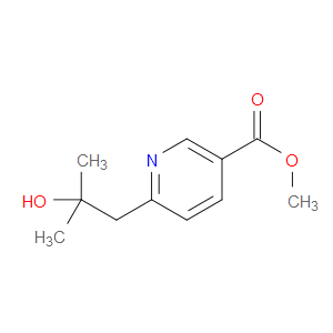 METHYL 6-(2-HYDROXY-2-METHYLPROPYL)NICOTINATE