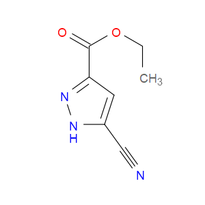 ETHYL 5-CYANO-1H-PYRAZOLE-3-CARBOXYLATE