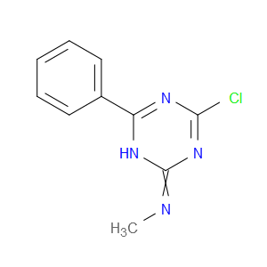 4-CHLORO-N-METHYL-6-PHENYL-1,3,5-TRIAZIN-2-AMINE