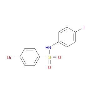 4-BROMO-N-(4-IODOPHENYL)BENZENESULFONAMIDE