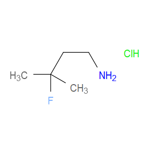 3-FLUORO-3-METHYLBUTAN-1-AMINE HYDROCHLORIDE