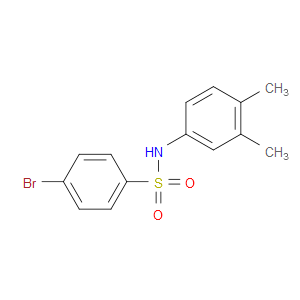 4-BROMO-N-(3,4-DIMETHYLPHENYL)BENZENESULFONAMIDE