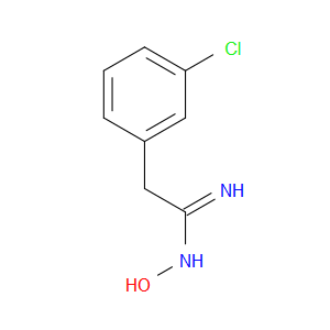 2-(3-CHLOROPHENYL)-N-HYDROXYACETIMIDAMIDE - Click Image to Close