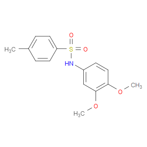 N-(3,4-DIMETHOXYPHENYL)-4-METHYLBENZENESULFONAMIDE - Click Image to Close