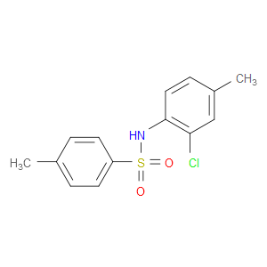 N-(2-CHLORO-4-METHYLPHENYL)-4-METHYLBENZENESULFONAMIDE