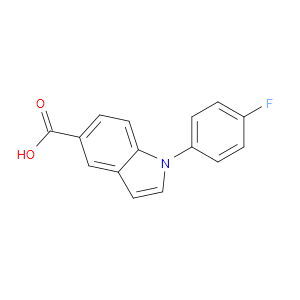 1-(4-FLUOROPHENYL)-1H-INDOLE-5-CARBOXYLIC ACID