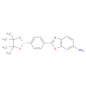 2-(4-(4,4,5,5-TETRAMETHYL-1,3,2-DIOXABOROLAN-2-YL)PHENYL)BENZO[D]OXAZOL-6-AMINE - Click Image to Close