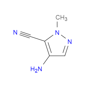 4-AMINO-1-METHYL-1H-PYRAZOLE-5-CARBONITRILE - Click Image to Close