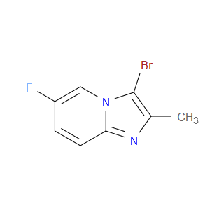 3-BROMO-6-FLUORO-2-METHYLIMIDAZO[1,2-A]PYRIDINE