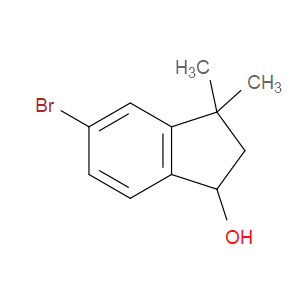 5-BROMO-3,3-DIMETHYL-2,3-DIHYDRO-1H-INDEN-1-OL - Click Image to Close