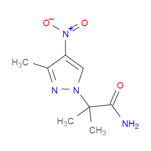 2-METHYL-2-(3-METHYL-4-NITRO-1H-PYRAZOL-1-YL)PROPANAMIDE