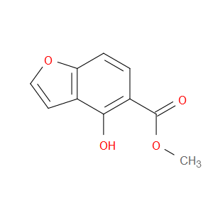 METHYL 4-HYDROXY-1-BENZOFURAN-5-CARBOXYLATE - Click Image to Close