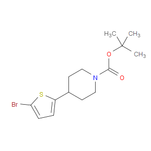 2-BROMO-5-(N-BOC-PIPERIDIN-4-YL)THIOPHENE
