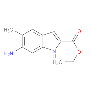 ETHYL 6-AMINO-5-METHYL-1H-INDOLE-2-CARBOXYLATE - Click Image to Close