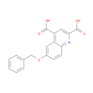 6-(BENZYLOXY)QUINOLINE-2,4-DICARBOXYLIC ACID