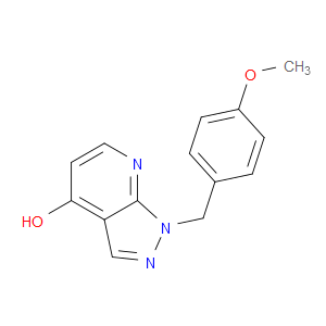 1-(4-METHOXYBENZYL)-1H-PYRAZOLO[3,4-B]PYRIDIN-4-OL - Click Image to Close