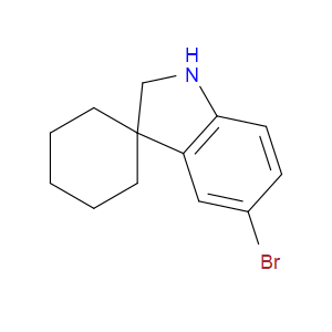 5'-BROMO-1',2'-DIHYDROSPIRO[CYCLOHEXANE-1,3'-INDOLE]